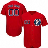 Red Sox Red Customized Flexbase New Design Jersey,baseball caps,new era cap wholesale,wholesale hats